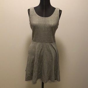 Small herringbone A line dress